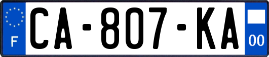 CA-807-KA
