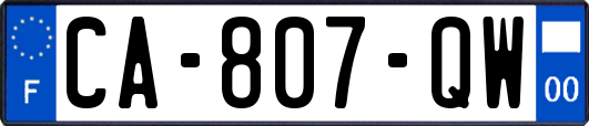 CA-807-QW