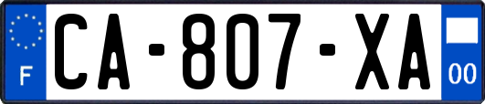 CA-807-XA