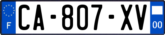 CA-807-XV