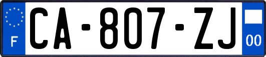 CA-807-ZJ