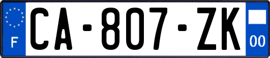 CA-807-ZK