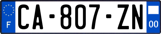 CA-807-ZN