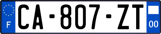 CA-807-ZT