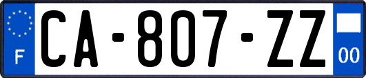 CA-807-ZZ