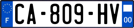 CA-809-HV