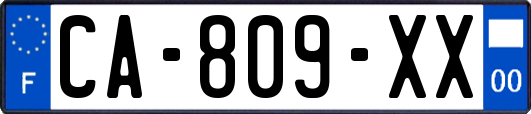 CA-809-XX