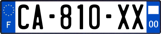 CA-810-XX