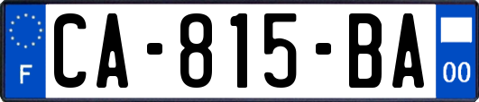 CA-815-BA