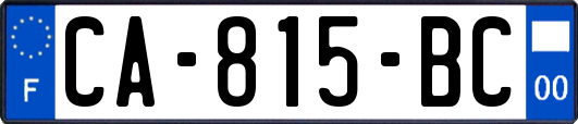 CA-815-BC