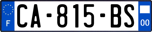 CA-815-BS