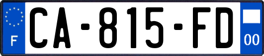 CA-815-FD