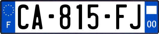 CA-815-FJ