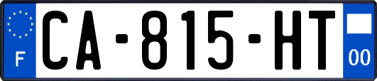 CA-815-HT