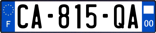 CA-815-QA