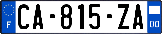 CA-815-ZA