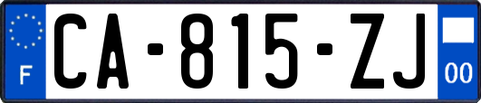 CA-815-ZJ