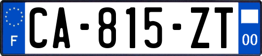 CA-815-ZT