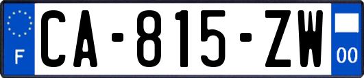 CA-815-ZW