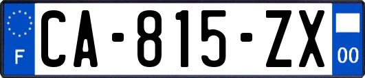 CA-815-ZX