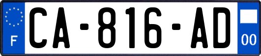 CA-816-AD