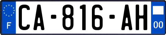 CA-816-AH