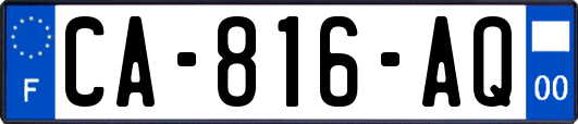 CA-816-AQ