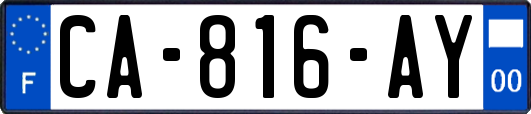 CA-816-AY