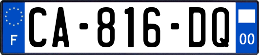 CA-816-DQ