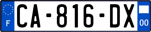 CA-816-DX