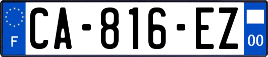 CA-816-EZ