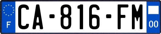 CA-816-FM