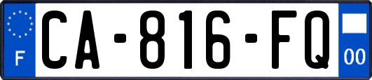 CA-816-FQ