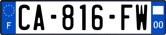 CA-816-FW