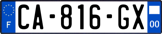 CA-816-GX