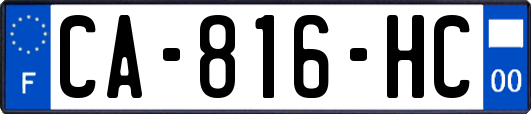CA-816-HC