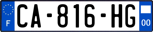 CA-816-HG