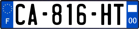 CA-816-HT