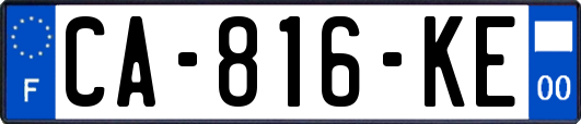 CA-816-KE