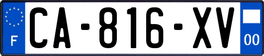 CA-816-XV