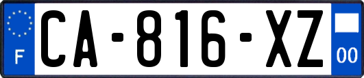 CA-816-XZ
