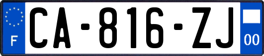 CA-816-ZJ