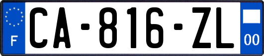 CA-816-ZL