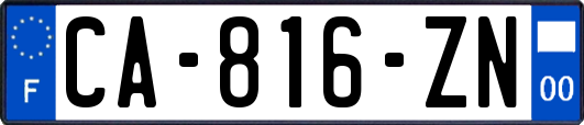 CA-816-ZN