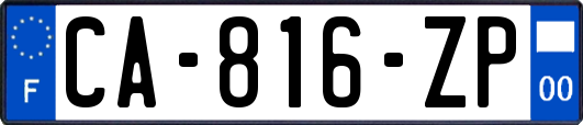 CA-816-ZP