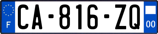 CA-816-ZQ