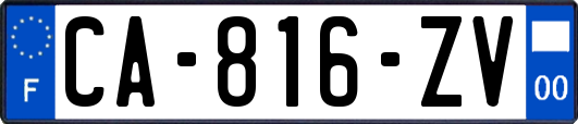 CA-816-ZV