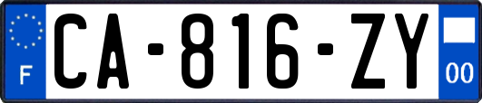 CA-816-ZY