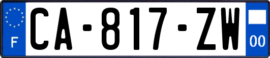 CA-817-ZW