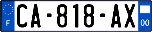 CA-818-AX